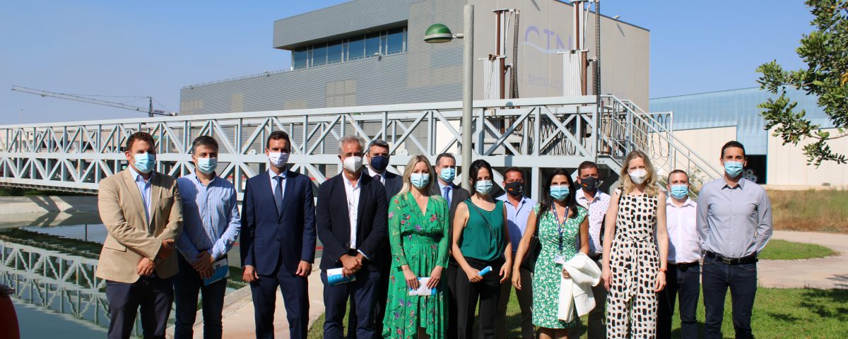 La Consejera de Empresa Ana Martínez Vidal visita el CTN