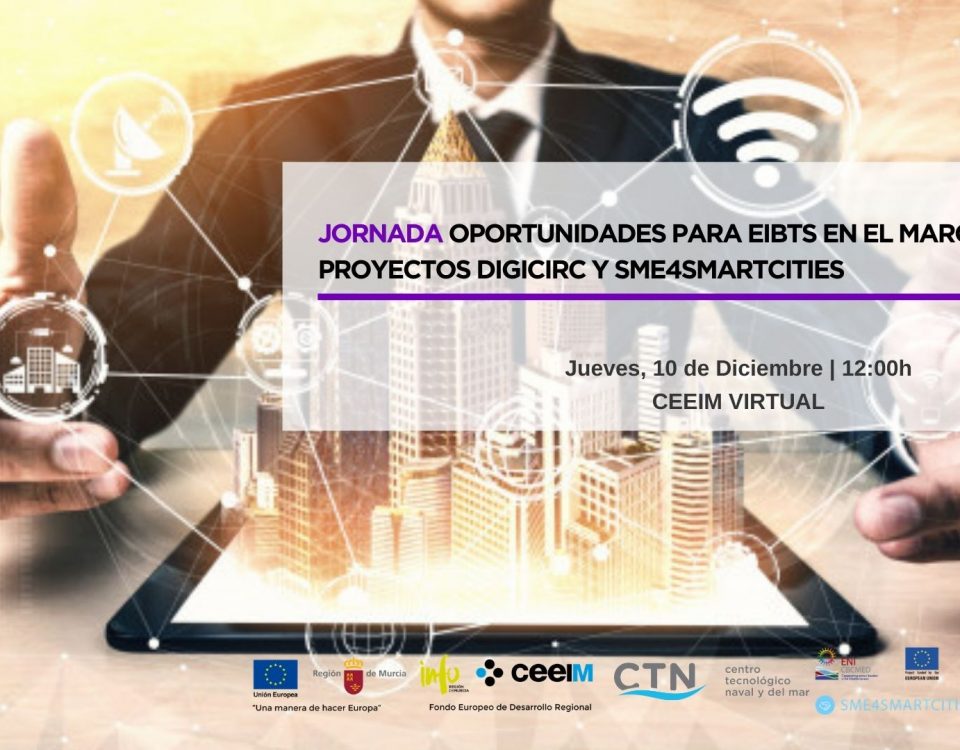 Jornada Oportunidades para EIBTS en el marco de los proyectos DIGICIRC Y SME4SMARTCITIES